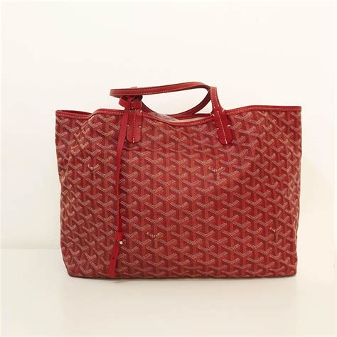 goyard tote bag red|where to buy goyard tote.